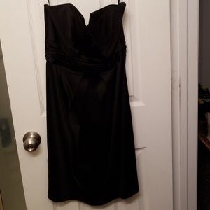 black cocktail dress